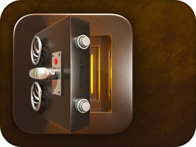 Safe Icon #2 ツ chrome icon icondesign ios metal safe warm