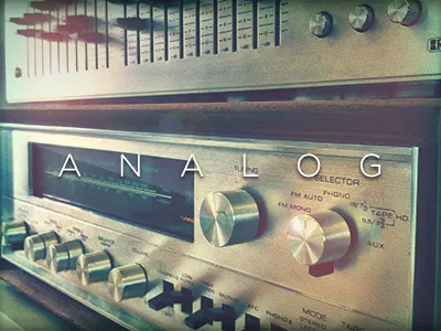Analog adam trageser analog controls dials fun glory days gotham hipster shit just for fun. knobs old school original ui retro sweet tritone