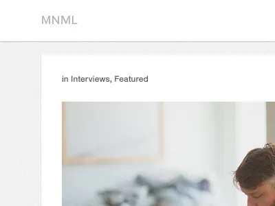 Something Incredibly Minimal.. clean gotham helvetica minimal ui ux web white