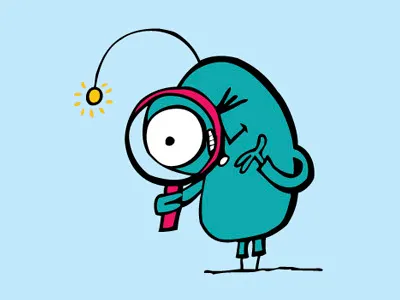 Sentio alien character childrens book illustration