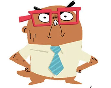 angry chipmunk! animation cartoon character design drawing