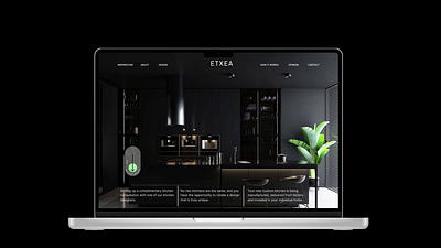 ETXEA delivers premium design kitchen animation branding etxea graphic design hire a designer kitchen logo motion graphics product design ui ux design