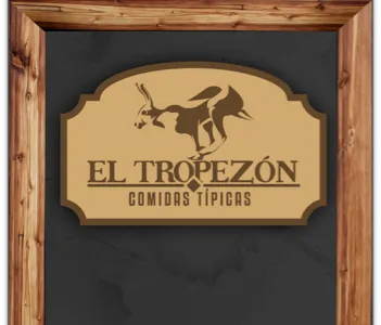 El tropezón food logo rabbit restaurant typical