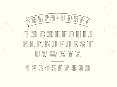 Font Presentation Latin lettering letters type typeface typography