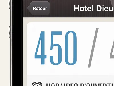 Parking View app iphone open data parking ui