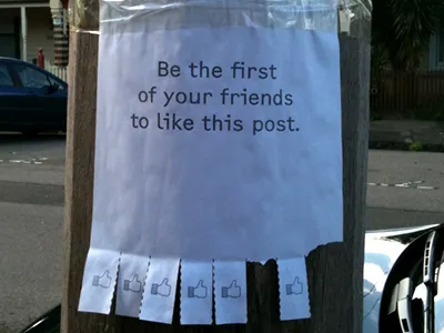 Like this post facebook