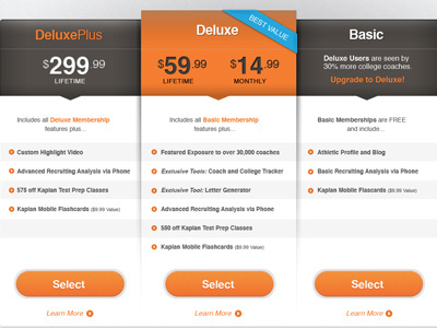 Pricing Page pricing ui upgrade website