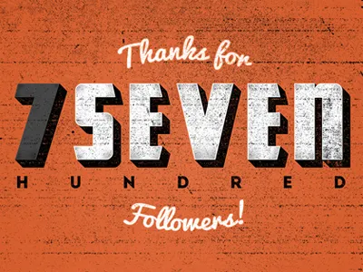 700 700 thanks type typography