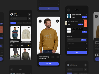 🧗 Climbing Gear Shopping Experience agencies company workflow design find finding design agencies interface marketplace minimal design mobile app mobile app development search site site for finding ui ui design uidesign ux uxdesign web web site