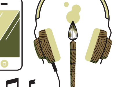 Creative Stuff icon illustration