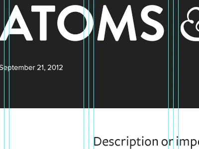 Redesign #6 Mock #5 - Article blog redesign website