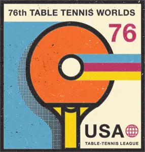 Ping ping pong shirt vector