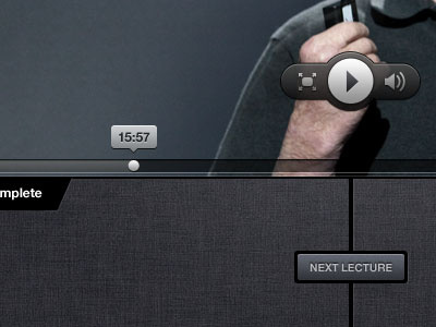 Video Player courses css3 education full screen note play play button progress sound button stop textile udemy v3 video video player