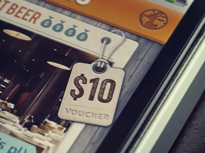 Tag hole iphone photo price rope tag texture wood