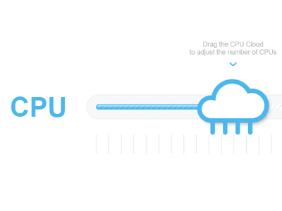 Cloud Hosting Adjustment blue cloud computers drag fun hosting web