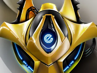 Encide 3d battle battle bay bay blue effects encide interface photoshop shine yellow