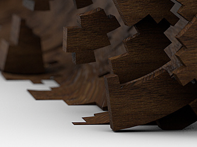 Imagine 001 3d c4d wood