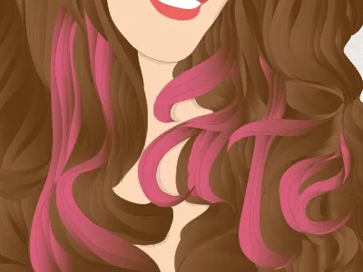 Kate Middleton Hair Type dutchess dye england hair illustration kate middleton london pink royals type