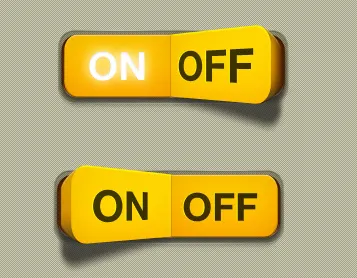 Yellowstone V1.0 controls interface photoshop retina switchers ui