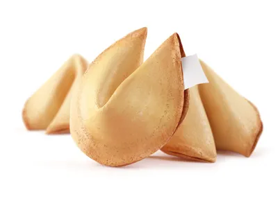 Fortune cookies 3d bakery cookie food fortune logo sweet