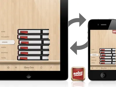 Pad and Quill ipad iphone notebook notes wood