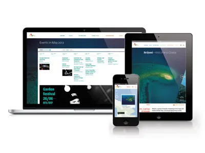 Croatia Case Study II case study summer tourism web design webdesign