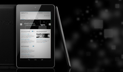 Kent Template Tablet Preview joomla kent responsive template