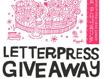 Letterpress Giveaway