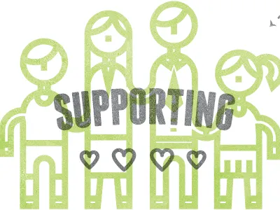 Covenant Creek Poster backpack backpack dirve clean water family hearts illustratin layout lines orphane poster water