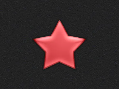 star icon photoshop3d star