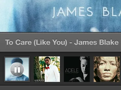 Mixtape Player app audio icons iphone iphone4 music player retina