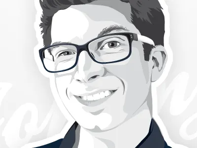 Johnny designer face i am design iam johnny jonathan kreuzer people person picture vector