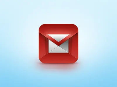Gmail iOS Icon gmail google icon ios ui