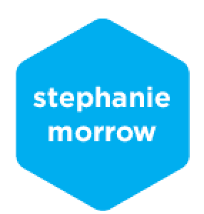 Type & Shapes - Rounded Hexagon