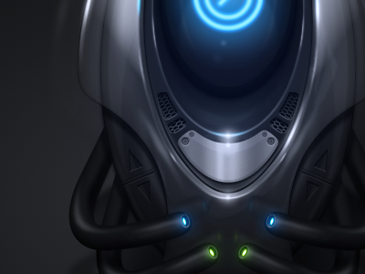 Encide Pod 2009 alien battlebay blue encide fantasy green gui interface pod shiny spaceship thing wtva