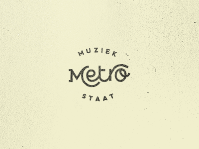 Le Project blue brush custom font letter lettering logo logofolio metro music old pink portfolio red retro rokas simple state type typography vintage