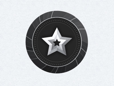 Betstars - logo badge design logo star texture