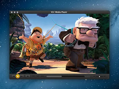 Vlc2 app dark interface mac osx skin ui vlc