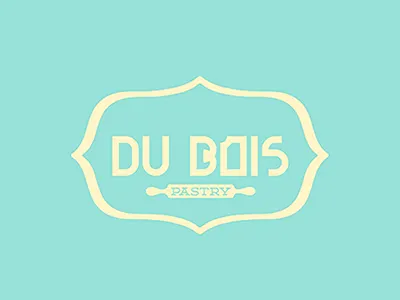 Du Bois Pastry bakery branding identity logo pastry pastry shop retro