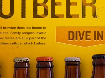 Rootbeer Blog Post WIP art directed article hfj knockout rootbeers! wip