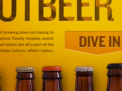 Rootbeer Blog Post WIP art directed article hfj knockout rootbeers! wip