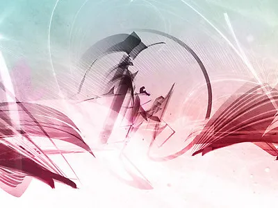 Cold Comfort abstract art cold comfort design landscape retro