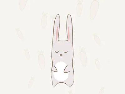 wallpaper for iPhone carrot cute iphone rabbit wallpaper