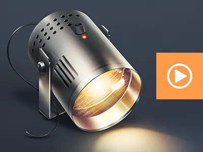 spotlight aluminum app apple icon ios lesson light metal spotlight tutorial video