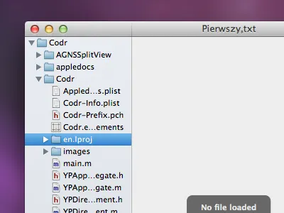 Codr app cocoa mac os x osx