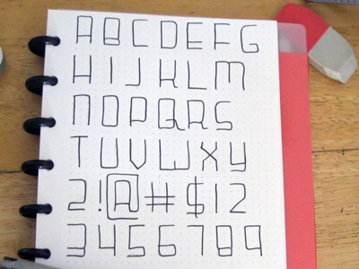 Technologic Font Family drawing drawn font ink letters picture progress style technologic type typography