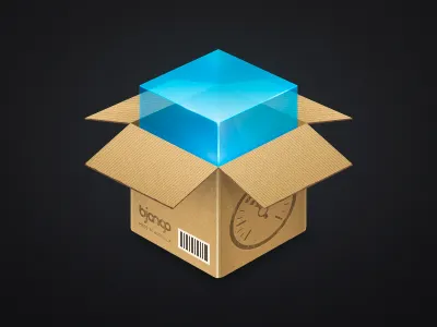 iStat Server 2 Installer icon box icon installer mac os x package parcel