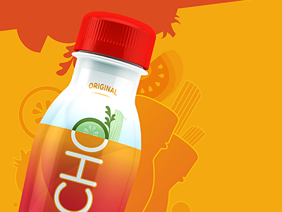 SPACHO site is live! animation bottle css gazpacho html juice site veggies web