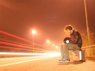 Infinity infinity light music photo road vinyl