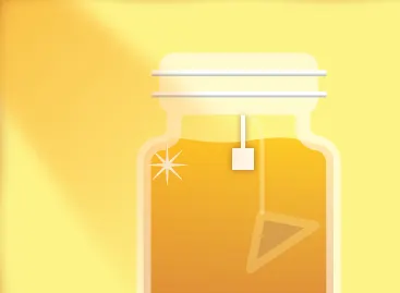 Sun Tea jar light summer sun tea